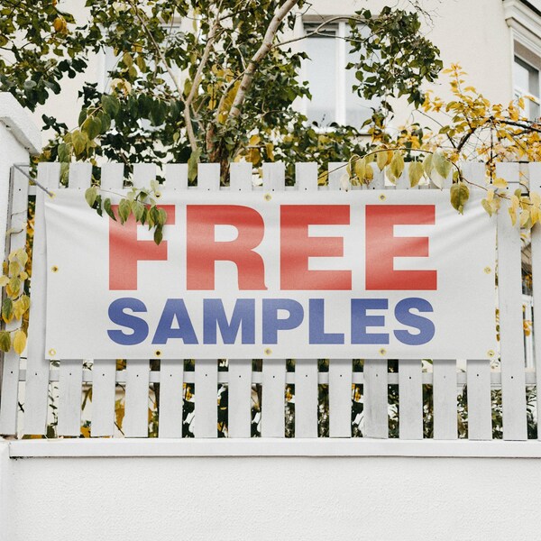 Signmission Free Samples, 48 Inch x 120 Inch, Vinyl Banner - B-120-30646