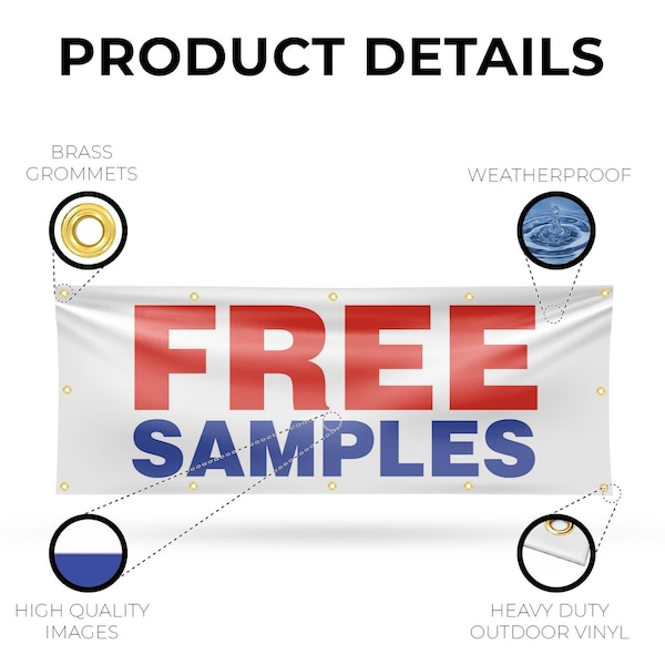 Signmission Free Samples, 48 Inch x 120 Inch, Vinyl Banner - B-120-30646