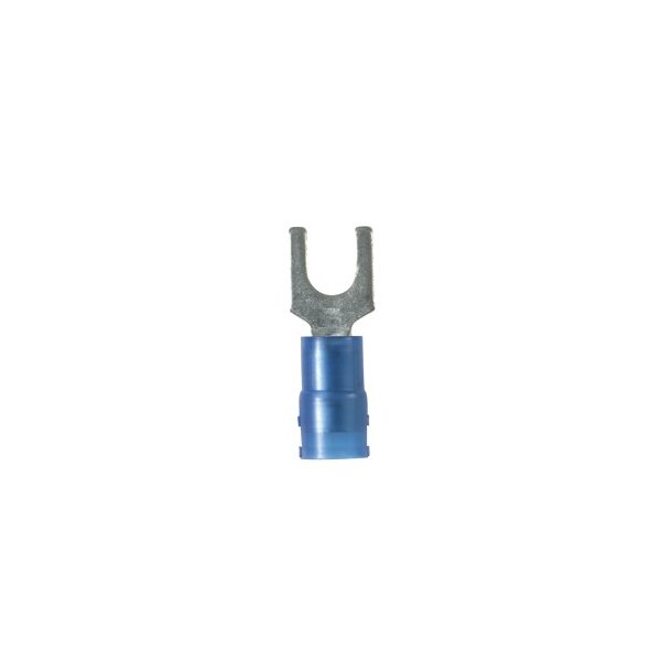 Terminal de horquilla Panduit, aislado de nylon, 18 - 14 - PN14-10F-M