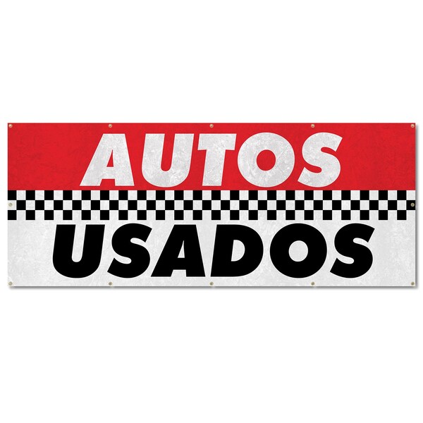 Signmission Autos Usados, 48 Inch, Banner - B-120-30345