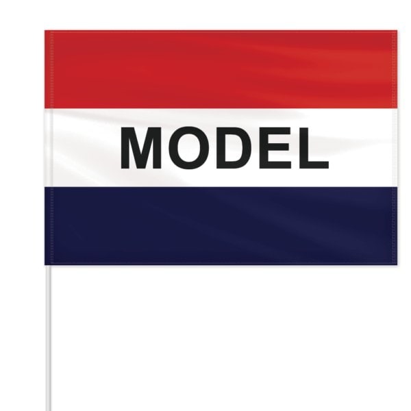 Global Flags Unlimited Economy Message Field Flags Pole Included Model - 205592