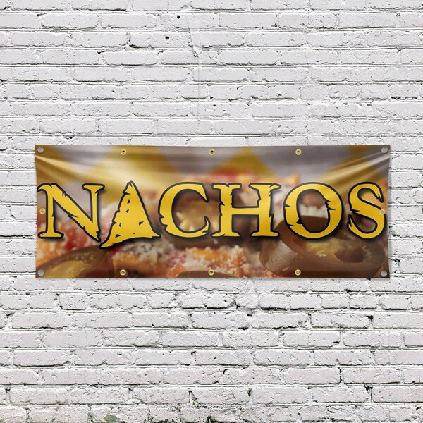 Signmission Nachos, 48 Inch x 120 Inch, Vinyl Banner - B-120-30746