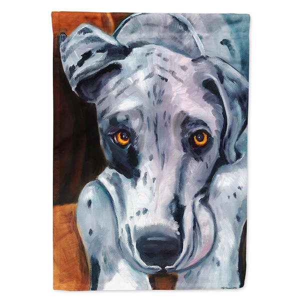 Patioplus Great Dane Waiting Patiently Garden Size Flag - PA2877621