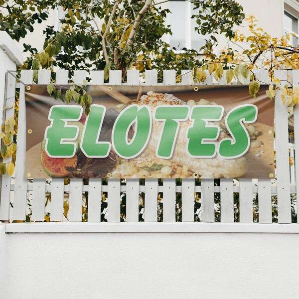 Signmission Elotes, 36 Inch x 96 Inch, Vinyl Banner - B-96-30558