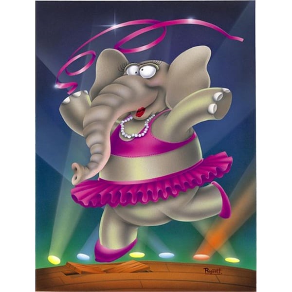Patioplus Elephant Ballerina Flag Garden Size - PA261942