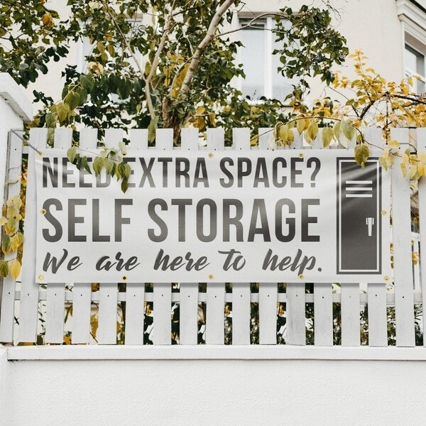 Signmission Need Extra Space Self Storage, 48 Inch x 120 Inch, Vinyl Banner - B-120-30750