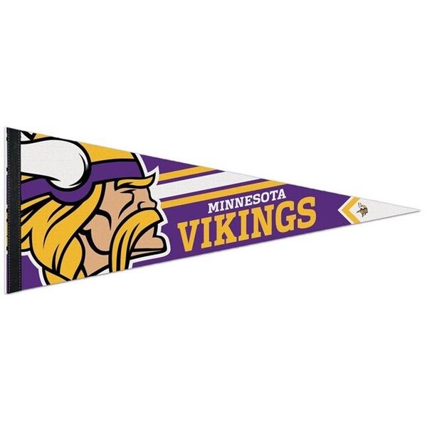 Caseys Minnesota Vikings Pennant 12x30 Premium Style - 3208514518