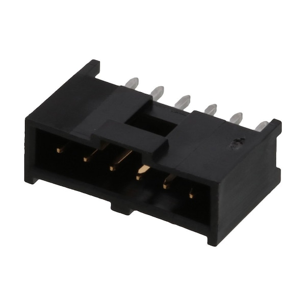 Encabezados y carcasas de cables Molex 2.54 mm Cgridiii Hdr 6P V Sr Shrd Au-E - 901361206