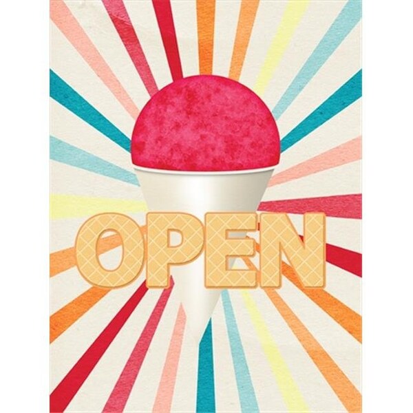 Carolines Treasures Carolines Treasures SB3112CHF Snowball Snow Cone Stand Open Flag Canvas House Size - SB3112CHF
