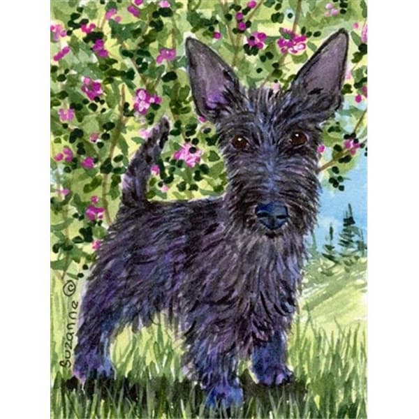 Carolines Treasures Carolines Treasures SS8889GF 11 x 15 In. Scottish Terrier Flag; Garden Size - SS8889GF