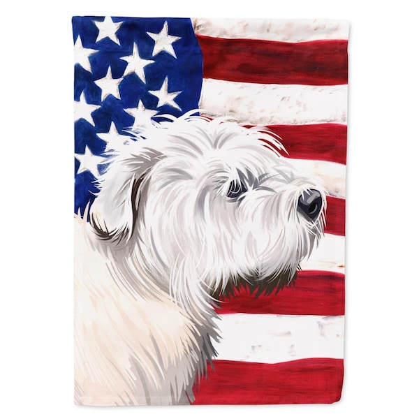 Carolines Treasures Glen of Imaal Terrier American Canvas House Flag - 28 x 0.01 x 40 in. - CK6541CHF