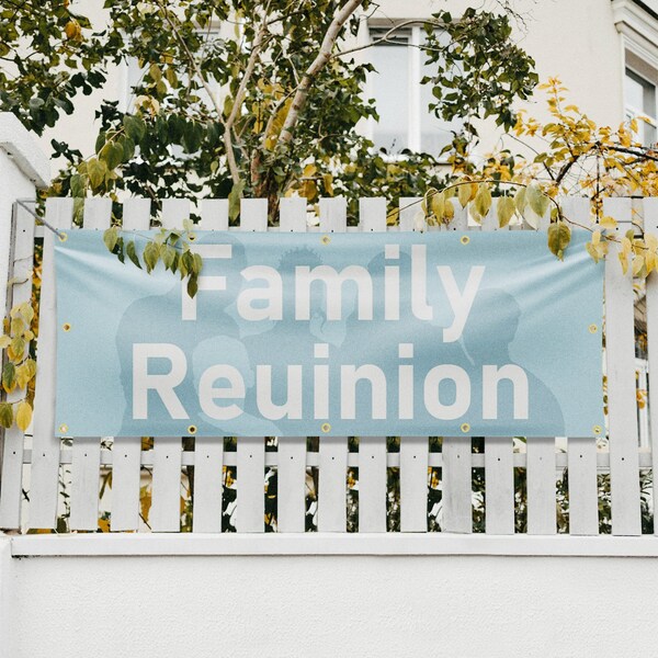 Signmission Family Reunion, 48 Inch x 120 Inch, Vinyl Banner - B-120-30571