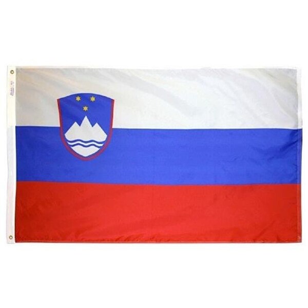 Annin Flagmakers Annin Flagmakers 221729 3 ft. x 5 ft. Nyl-Glo Slovenia Flag - 221729