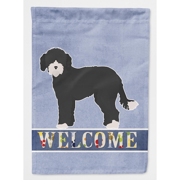 Carolines Treasures Whoodle No.2 Welcome Flag Canvas House Size - CK3787CHF
