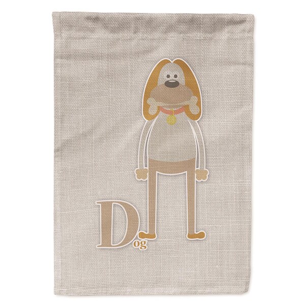 Patioplus Alphabet D for Dog Garden Size Flag - PA3427033