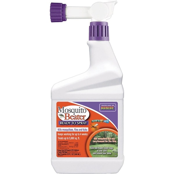 Bonide Products Mosquito Beater 1 Qt. Ready To Spray Hose End Mosquito Killer - 6806