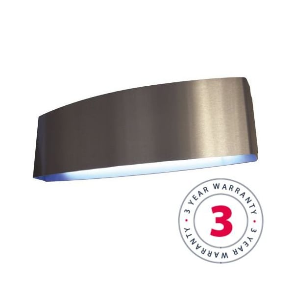 Pestwest Usa Llc PestWest Mantis Sirius Decorative Discreet Commercial Fly Light - Stainless Steel - 125-000374