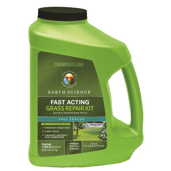 Tinkertools 5 lbs Fast Acting Tall Fescue Grass Full Sun Grass Repair Kit - TI3306459