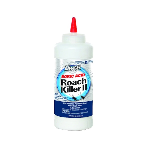Avenger ROACH KILLER II BORIC ACID  5 oz powder 64 Boric Acid - AVGR-RCPDR5Z-01EC