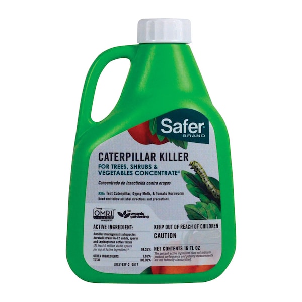 Safer Safer Brand Caterpillar/Worm Killer 16 oz - 5163-6