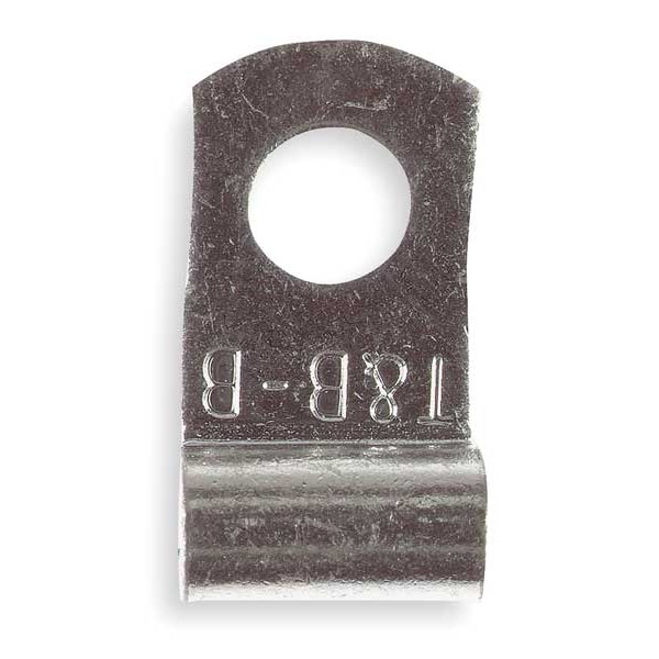 Terminal de anillo no aislado de calibre 22-14 AWG para tornillo #6, paquete de 100 - AB14-6A