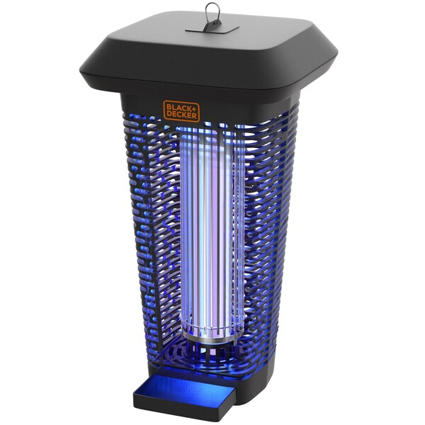 Black & Decker Bug Zapper/Fly Trap Mosquito Gnat Killer Indoor/Outdoor Electric 2 Acre Coverage Commercial Strength - BDPC971