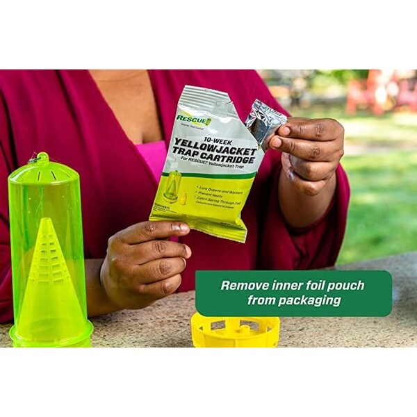 Rescue 10 Week Yellow Jacket Attractant Cartridge - GL61100063985