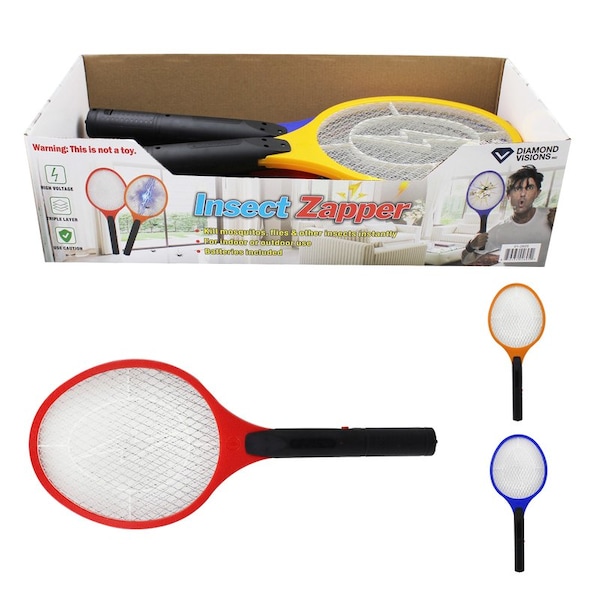 Diamond Visions Diamond Visions Indoor and Outdoor Insect Racket Zapper - 01-2605