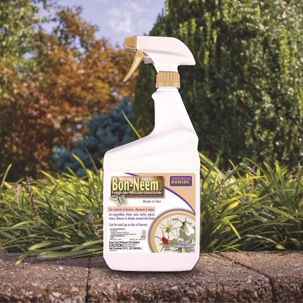 Bonide Products Bonide Bon-Neem II Organic 3 in 1 Garden Insect Spray Liquid 32 oz - 025