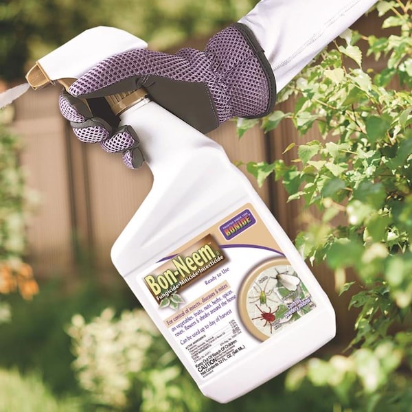 Bonide Products Bonide Bon-Neem II Organic 3 in 1 Garden Insect Spray Liquid 32 oz - 025
