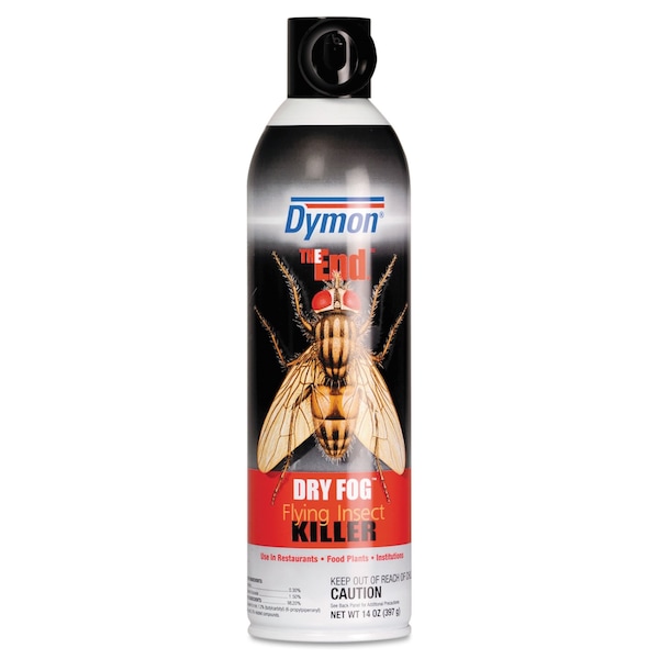 Dymon The End. Dry Fog Flying Insect Killer, 14oz, Can, PK12 - 45120