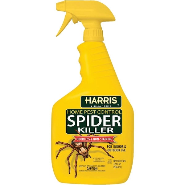 Harris 32 Oz. Ready To Use Trigger Spray Home Pest Control Spider Killer - HSK-24