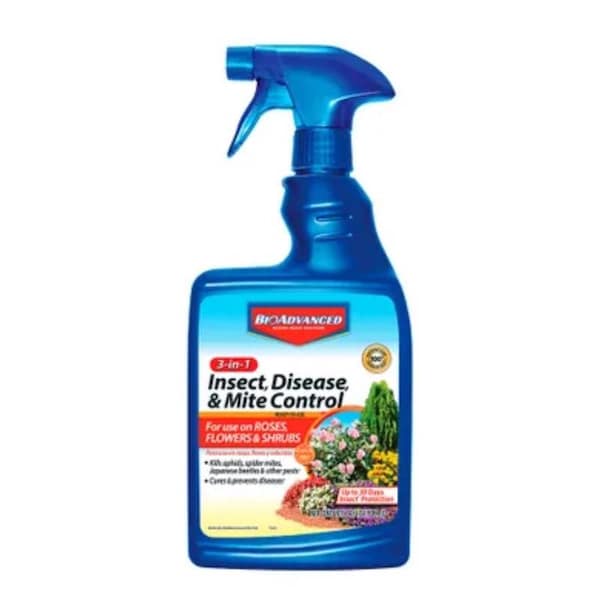 Bayer BioAdvanced 3-in-1 Ready-to-Use Insect Disease & Mite Control Spray 24 oz - 701290B