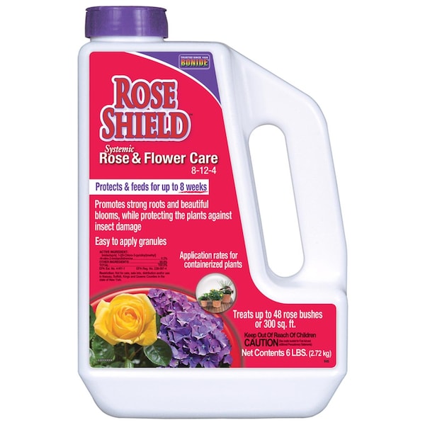 Bonide Products Bonide Rose Shield Systemic Insecticide Granules 6 lb - 946