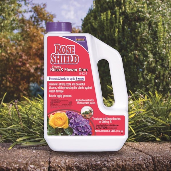 Bonide Products Bonide Rose Shield Systemic Insecticide Granules 6 lb - 946