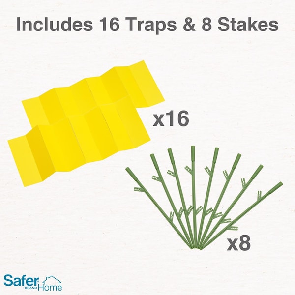 Safer Brand Safer Brand Houseplant Sticky Stakes 16 pk - 5026