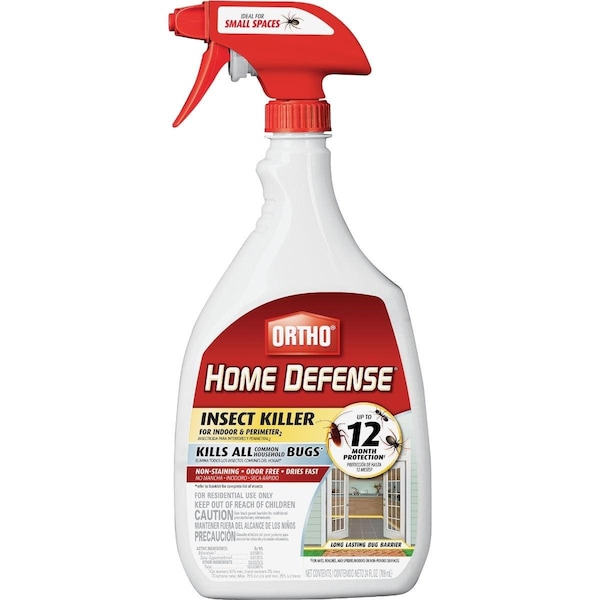 Ortho Home Defense 24 Oz. Ready To Use Trigger Spray Indoor & Perimeter Insect Killer - 0221310