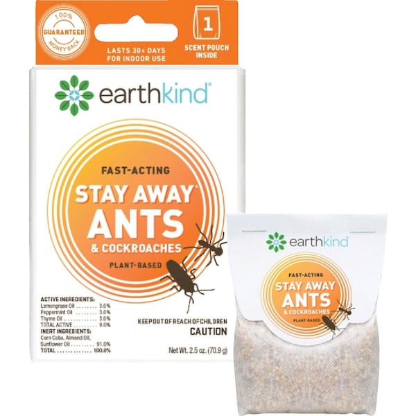 Stay Away Earth Kind 30 to 60-Day Natural Ant & Roach Repellent Refill Pouch - SA1P8DANTRO