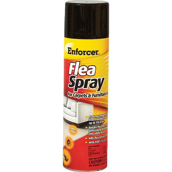Enforcer 14 Oz. Aerosol Spray Tick & Flea Killer For Carpets And Furniture - ENFS14