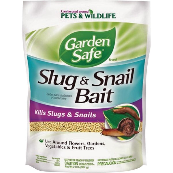 Garden Safe 2 Lb. Ready To Use Pellets Slug & Snail Killer - HG-4536