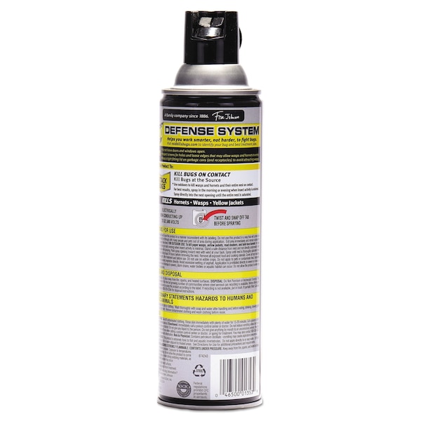 Raid Wasp and Hornet Killer, 14 oz Aerosol Spray, PK12 - 668006