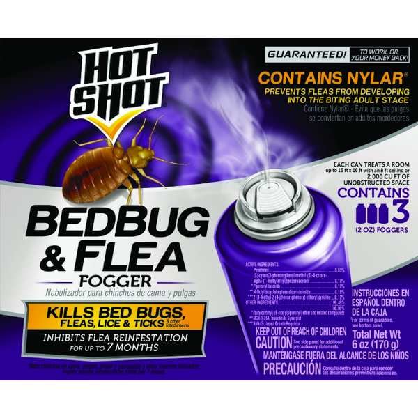 Hot Shot 2 oz. Aerosol Indoor Only Insect Killer, 3PK - HG-95911