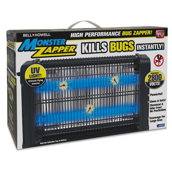 Bell + Howell Bell & Howell As Seen On TV Indoor Insect And Mosquito Zapper 3000 sq ft 20 W - 1986