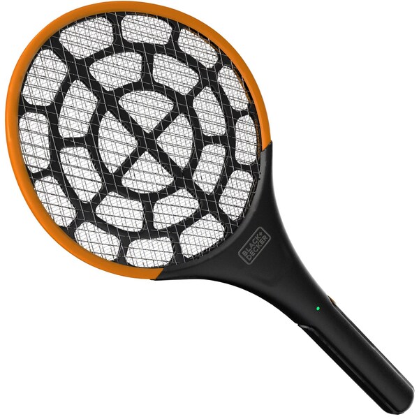 Black & Decker Battery Powered Bug Zapper Electric Fly Mosquito Swatter Racket- Non Toxic, Safe for Kids & Pets - BDXPC974