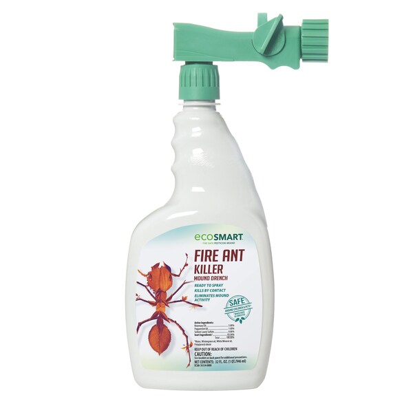 Ecosmart Fire Ant Killer Mound Drench 32 oz hose end sprayer - ECSM-35023-01EC
