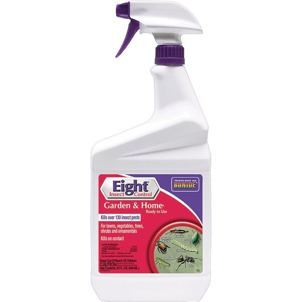 Bonide Products Eight 32 Oz. Ready To Use Trigger Spray Garden & Home Insect Killer - 428