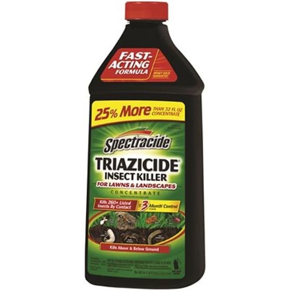 Heckers Interline 2479923 40 oz Spectracide Triazicide Insect Killer; Concentrate - 2479923