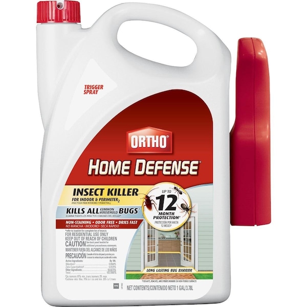 Ortho Home Defense 1 Gal. Ready To Use Trigger Spray Indoor & Perimeter Insect Killer - 0220810