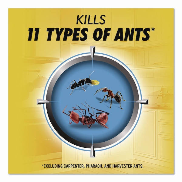 Combat Max 2-in-1 Ant Bait, 4/Pack, 8 Packs/Carton, 8PK - 23400 07172