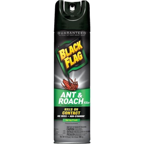 Black Flag 17-1/2 Oz. Spring Fresh Aerosol Spray Ant & Roach Killer - HG-11033